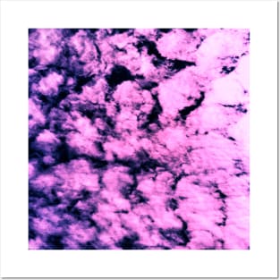 Pink Shaded Clouds Posters and Art